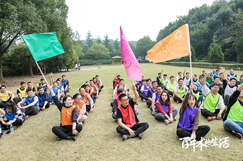 临安阿里本地生活大学新人拓展活动拍摄
